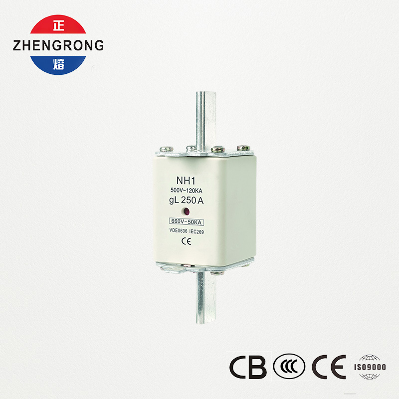 CE & IEC Certified Fuse Link NH1 500V 250A High Breaking Capacity CE & IEC Certified Fuse Link NH1 500V 250A High Breaking Capacity
