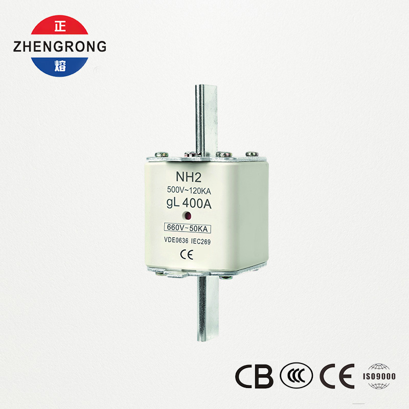 CE & IEC Certified Fuse Link NH2 660V 400A High Breaking Capacity CE & IEC Certified Fuse Link NH2 660V 400A High Breaking Capacity